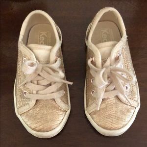 Keds rose gold sneakers